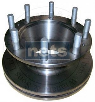 REPLACEMENT BRAKE DISC SUPPLIED WITH WHEEL STUDS