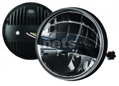 HEADLAMP LED 7 RND ECE RHD