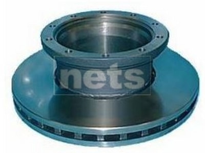 REPLACEMENT BRAKE DISC WITH CAST ABS TEETH