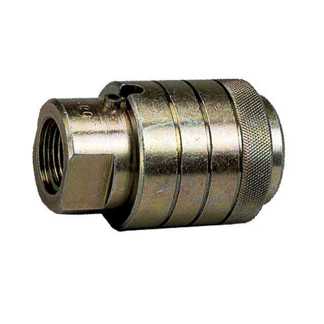 BISON PARTS Trailer Air Line Yellow Palm Coupling & Self Sealing Valve – M16x1.5 (BP75-210)