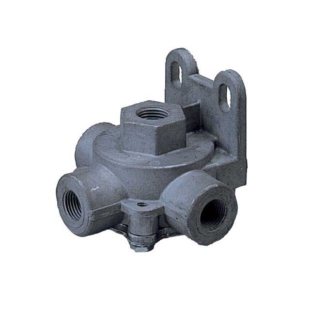 QUICK RELEASE VALVE SUPPLY PORT 1/2 IN NPTF DELIVERY PORT 1/4 IN NPTF EXHAUST PORT 3/8 IN NPTF