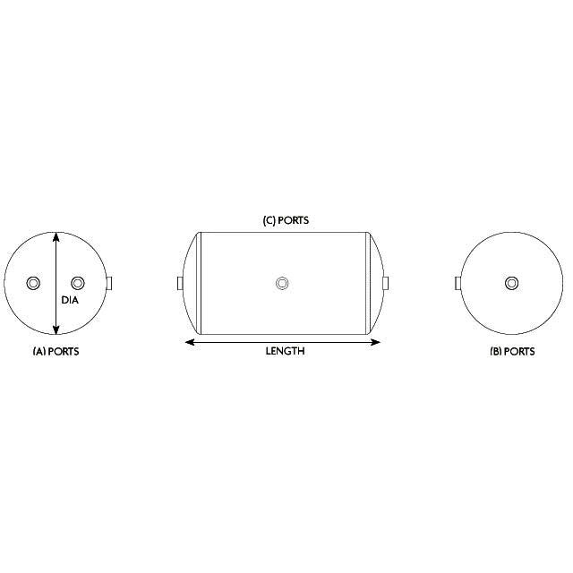 AIR RESERVOIR 10 LITRE