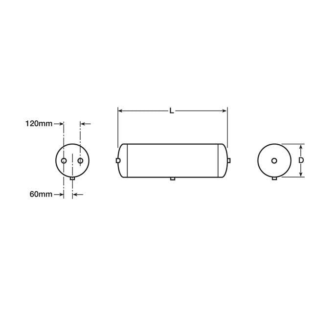 AIR RESERVOIR 25 LITRE