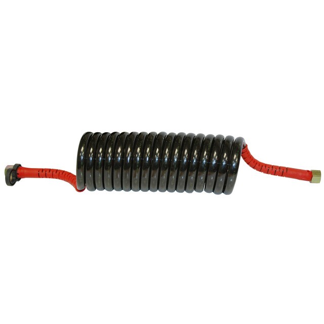 AIR COIL RED TAIL WITH 2 X M18F FITTINGS 3M WORKING LENGTH