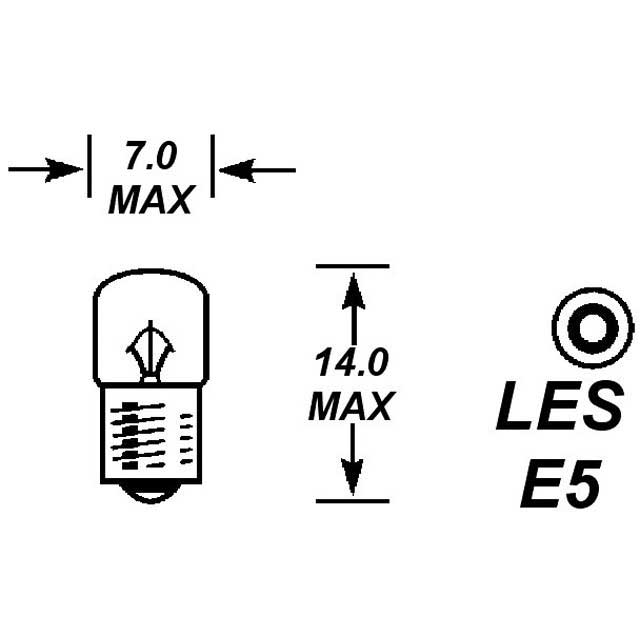 LES 280 12V 2E BULB