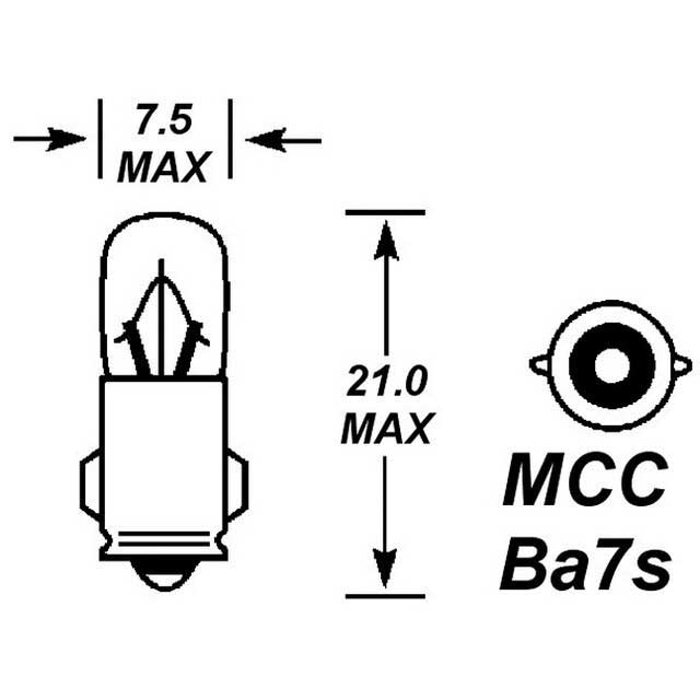 MCC 283 24V 3W BULB