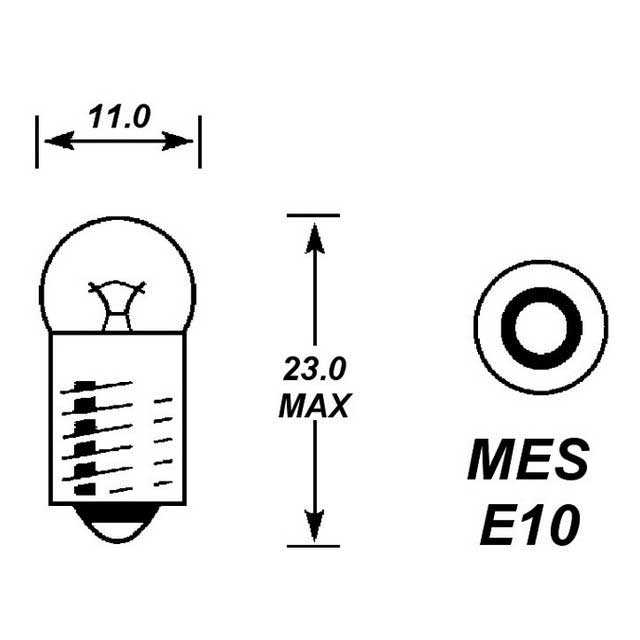 MES 650 24V 2.8W BULB