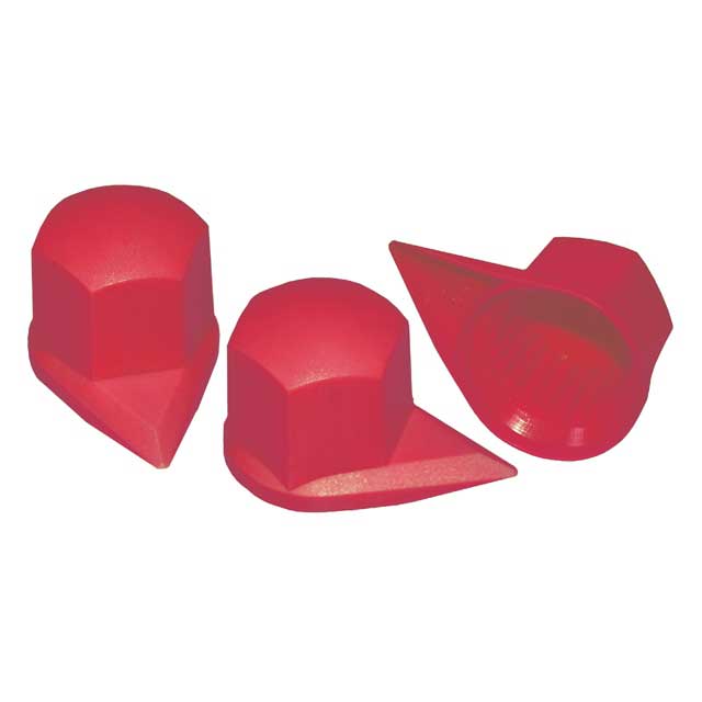 30MM DUSTITE WHEEL NUT INDICATOR RED