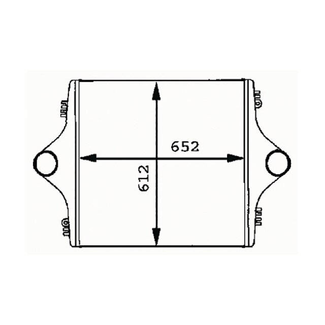 INTERCOOLER - O.E REF - 81061300073