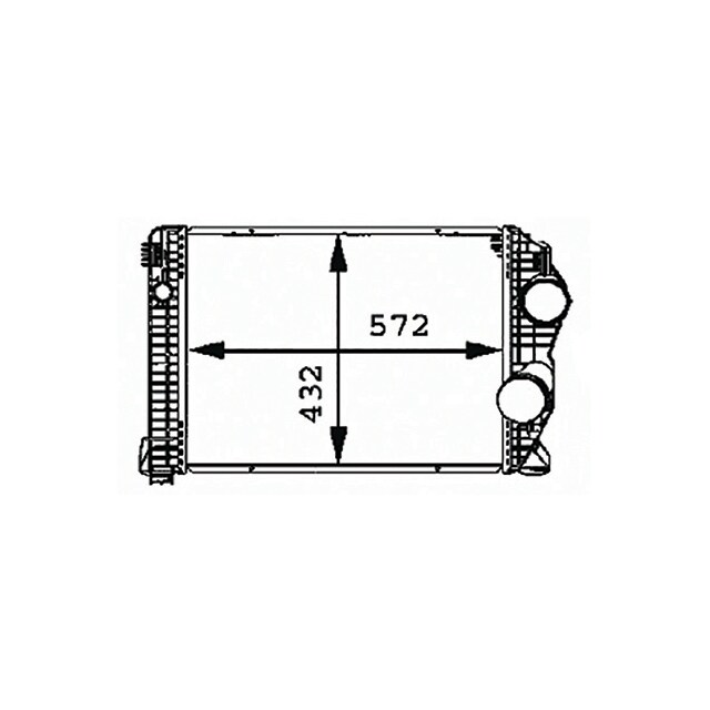 INTERCOOLER - O.E REF - 9705010101