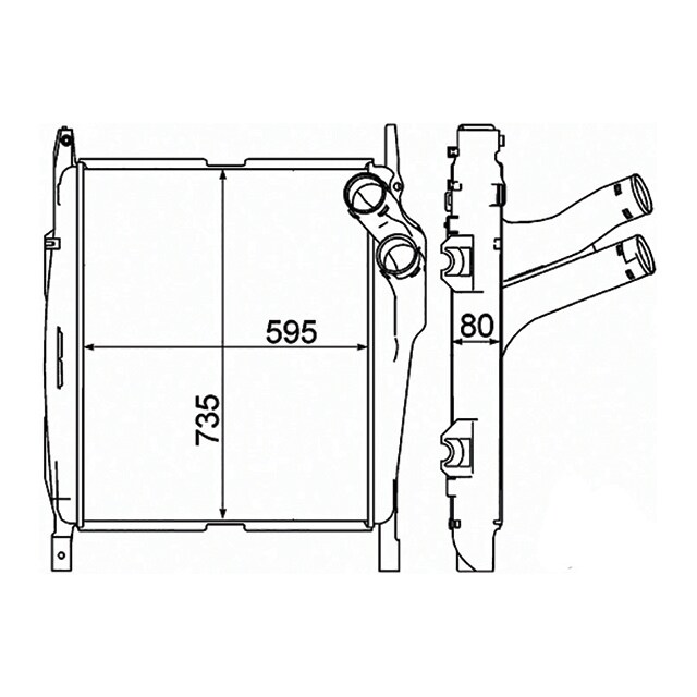 INTERCOOLER - O.E REF - 9405010701